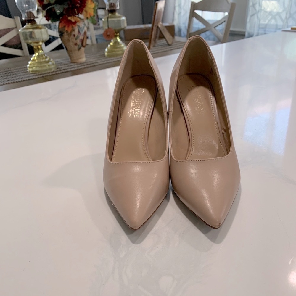 Sheek and Bossy Tan Pumps